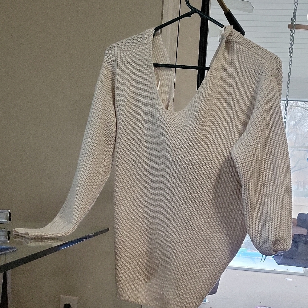 Women's Cream Sweater